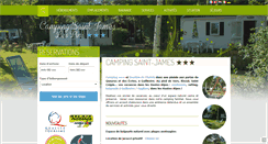 Desktop Screenshot of lesaintjames.com